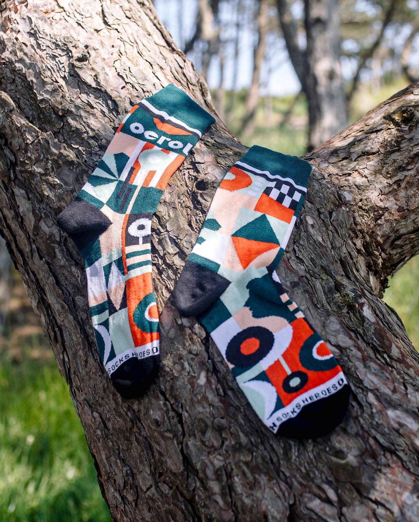 custom  Heroes on Socks - Dutch Designer socks